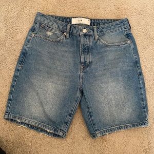 Top man slim shorts like new